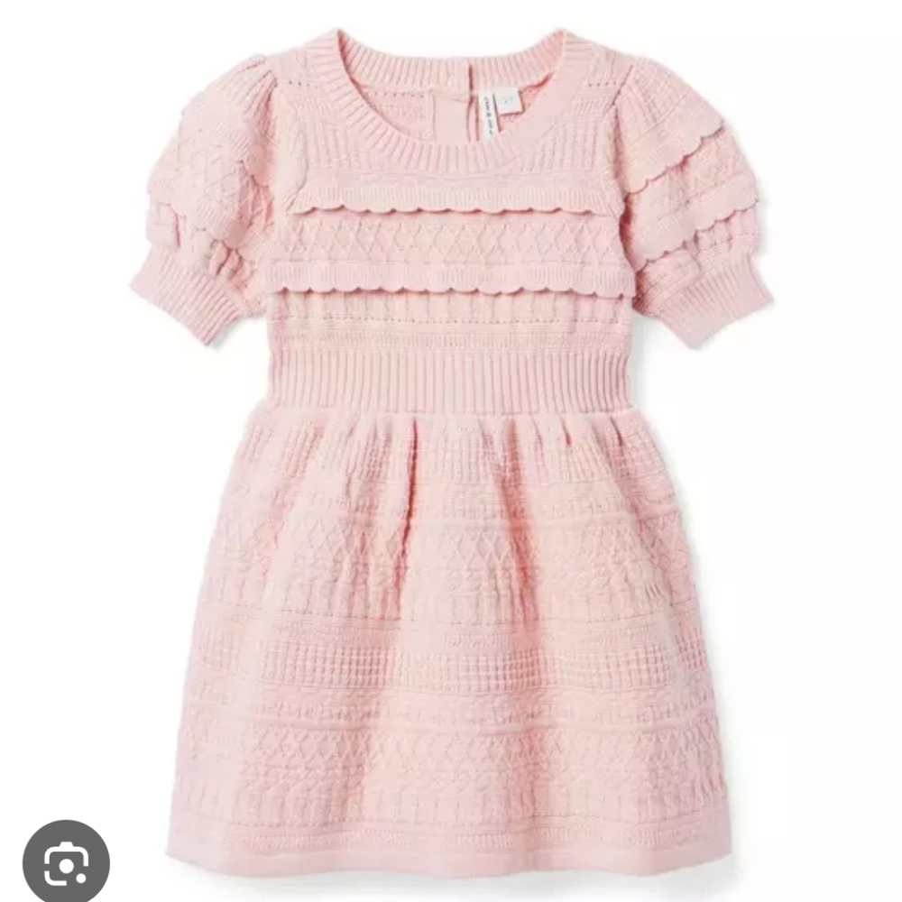 Janie And Jack The Heights short sleeve knit sweater dress